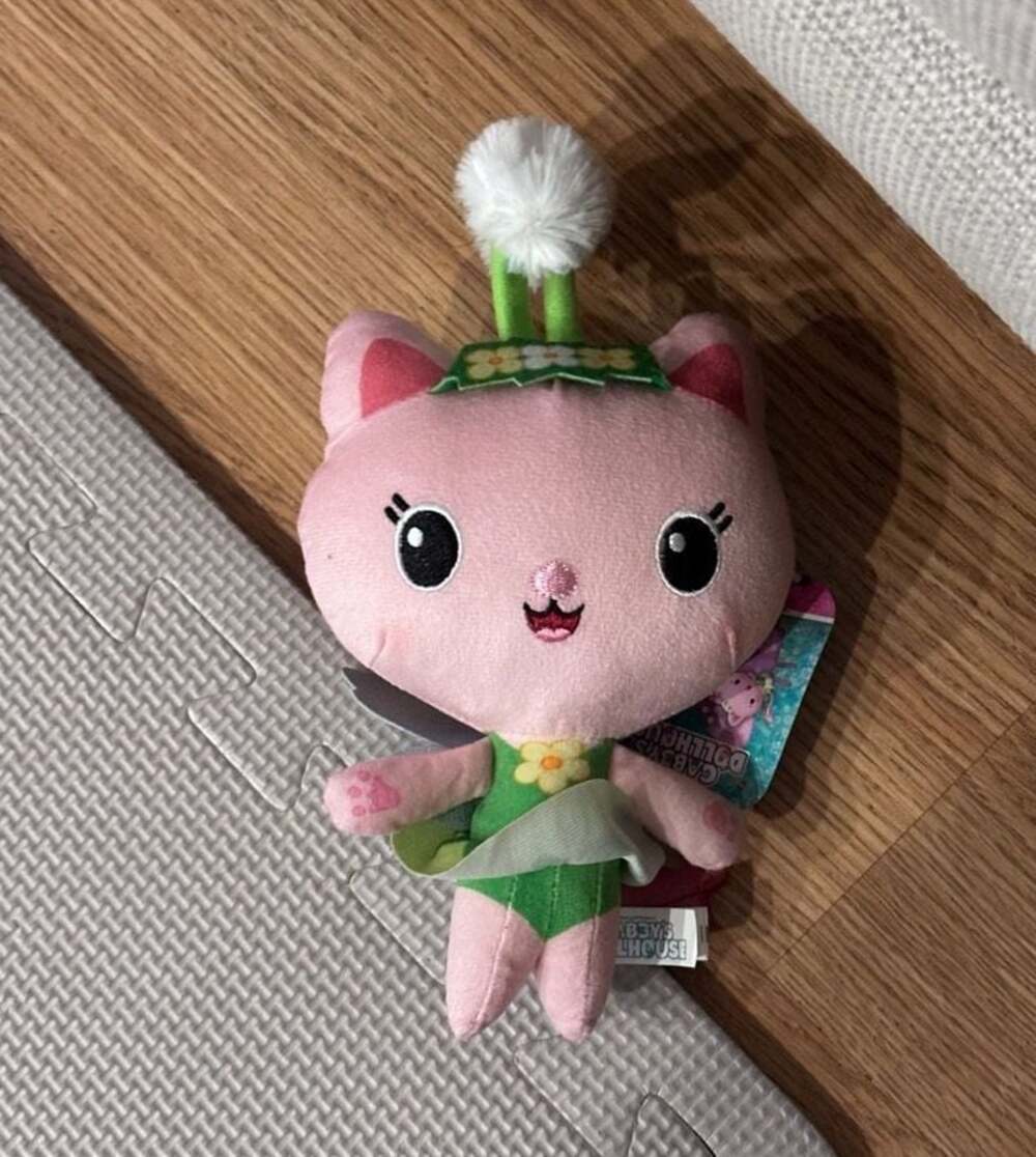Gabby's Dollhouse 7-inch Kitty Fairy Purr-ific Plush Toy